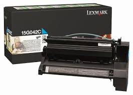 Lexmark 15g042c toner cyano, durata 15.000 pagine