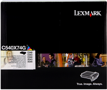 Lexmark C540X74G Tamburo nero e colore, durata 30.000 pagine + sviluppatore nero, cyano, magenta, giallo