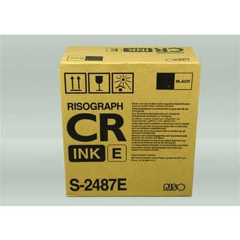 Risograph s-2487 cartuccia inchiostro kit nero (800cc)2PZ