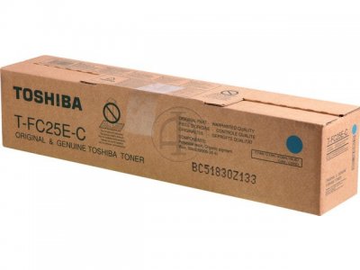 Toshiba t-fc25ec toner cyano, capacit  26.800 pagine