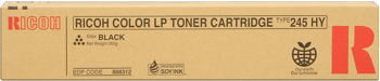 Lanier 888312 toner nero Hight Cap, durata 15.000 pagine