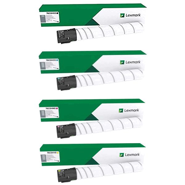 Lexmark 76C00K0 Lexmark cartuccia toner nero (76C00K0, 076C00K0) 18.500 pagine